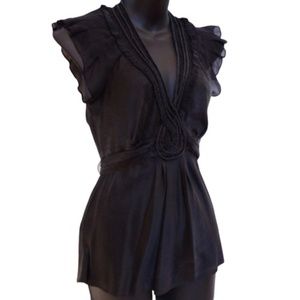 BCBG Silk Blouse - Size XS